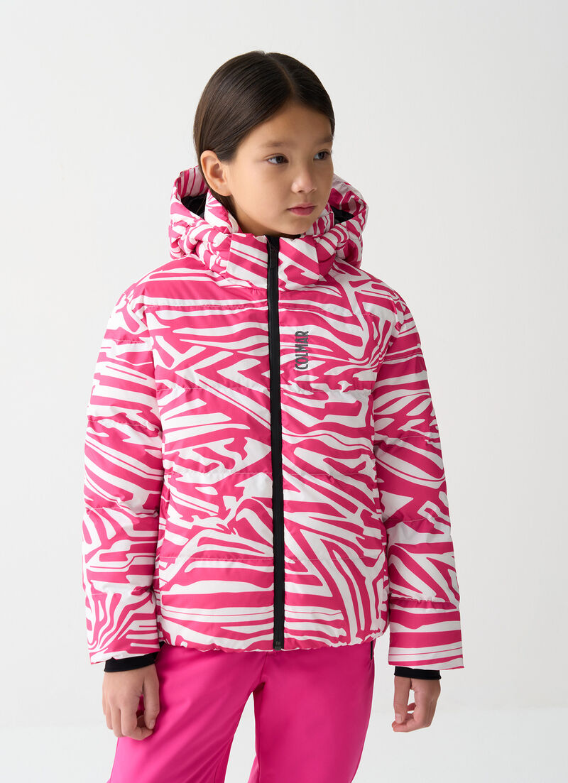 Scratchy girl's ski jacket