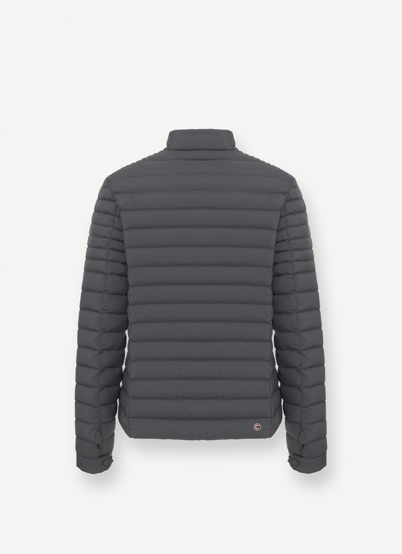 Lightweight down biker jacket