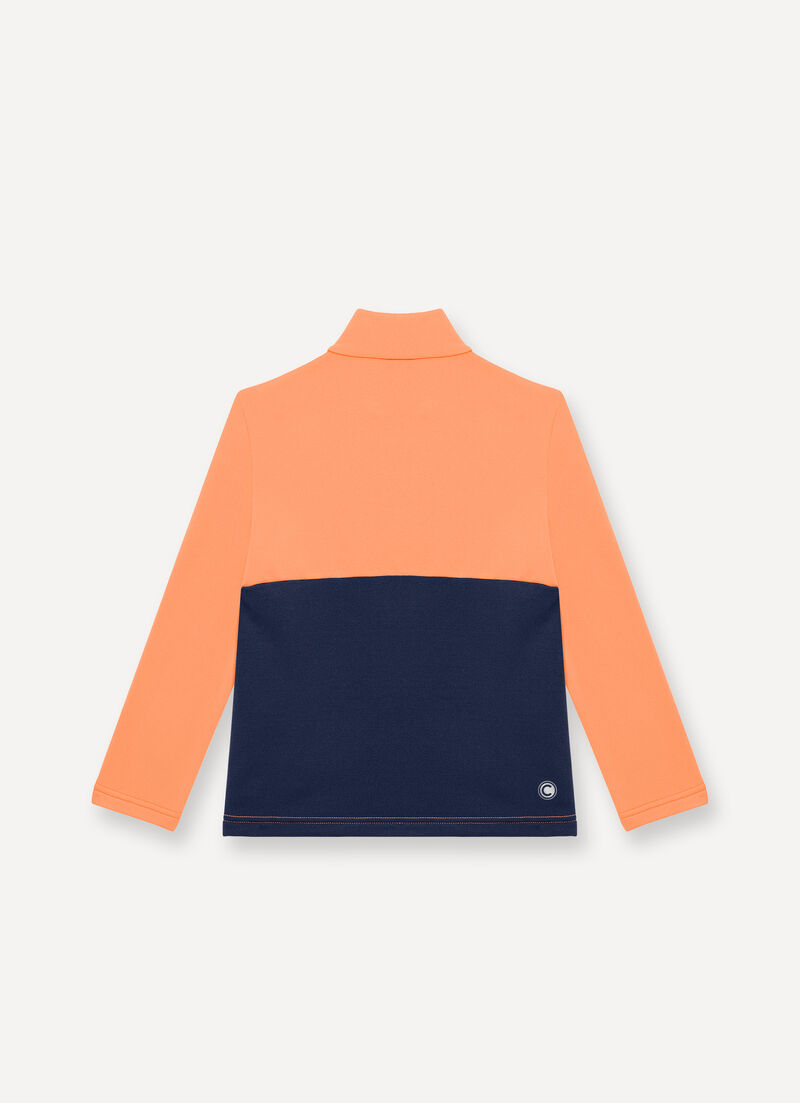 Boys’ full-zip ski sweatshirt