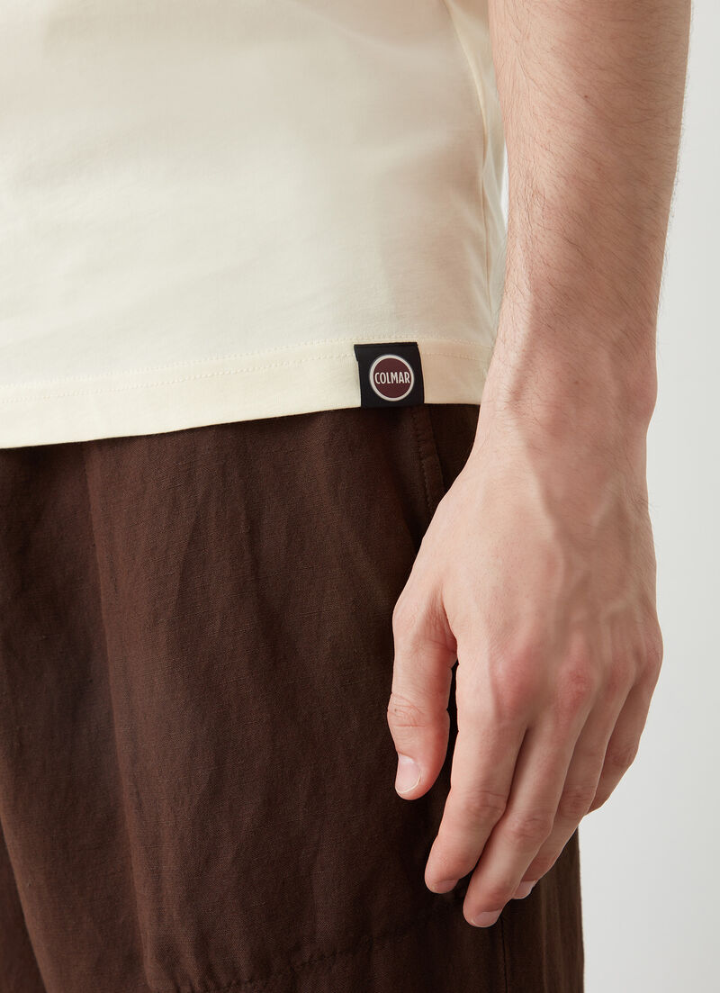 Slim-fit T-shirt in 100% Supima® cotton