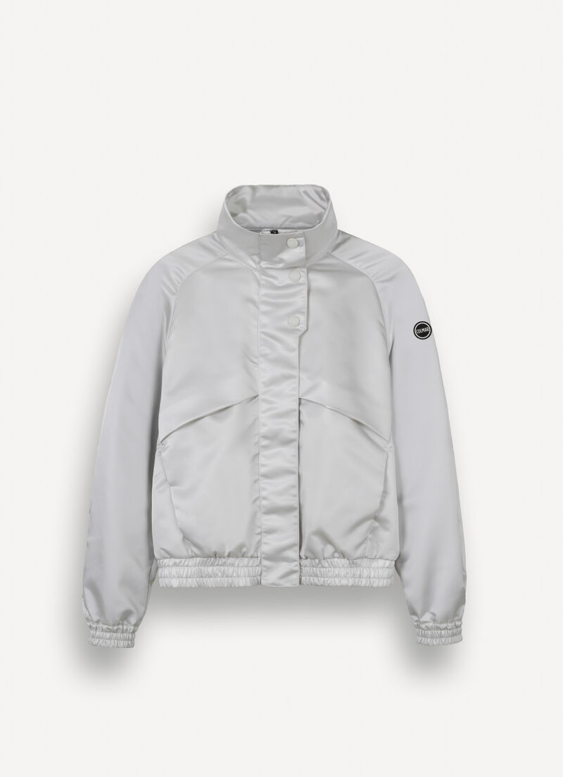 Satin bomber jacket