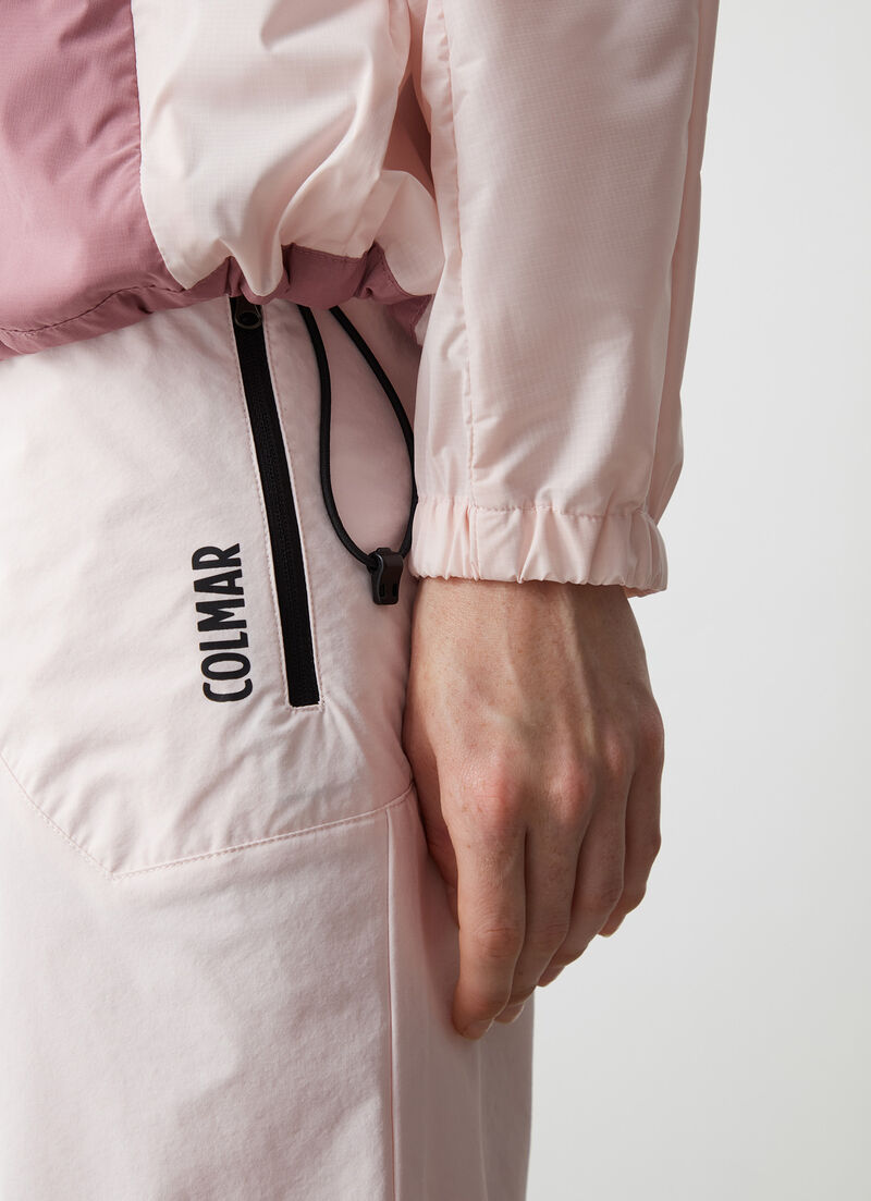 Unlined jacket with hood