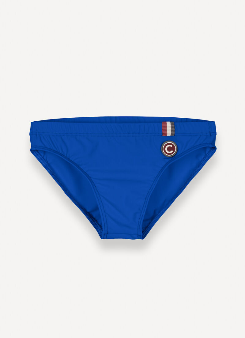 Stretch swim briefs