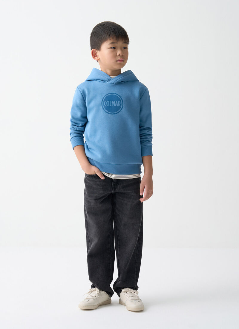 Hooded sweatshirt with logo