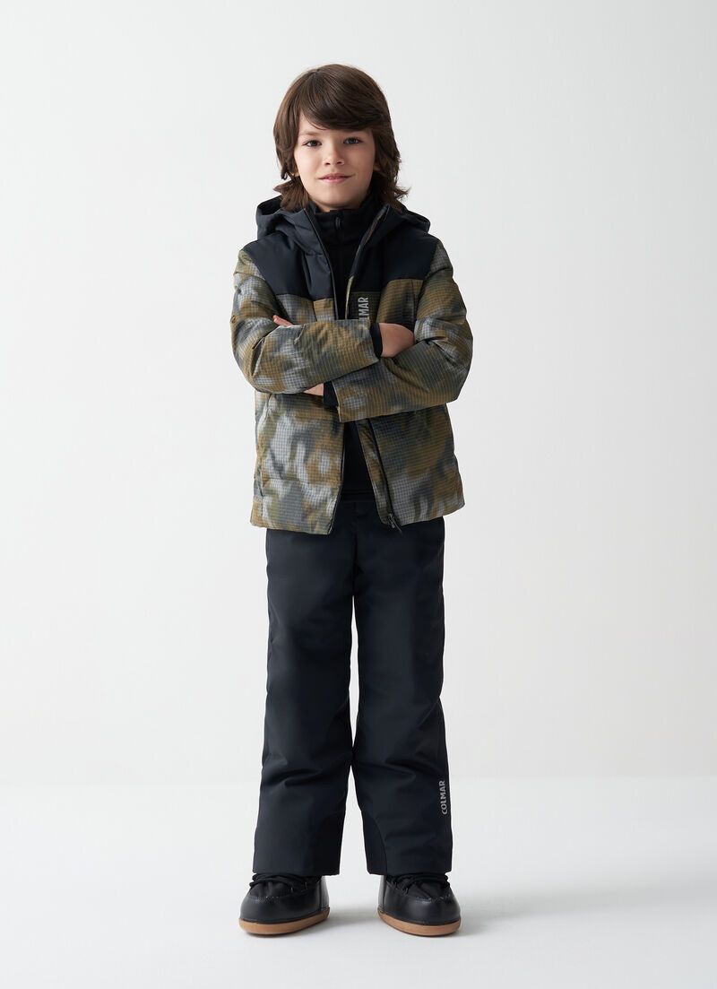 Camou Effect boy's ski jacket