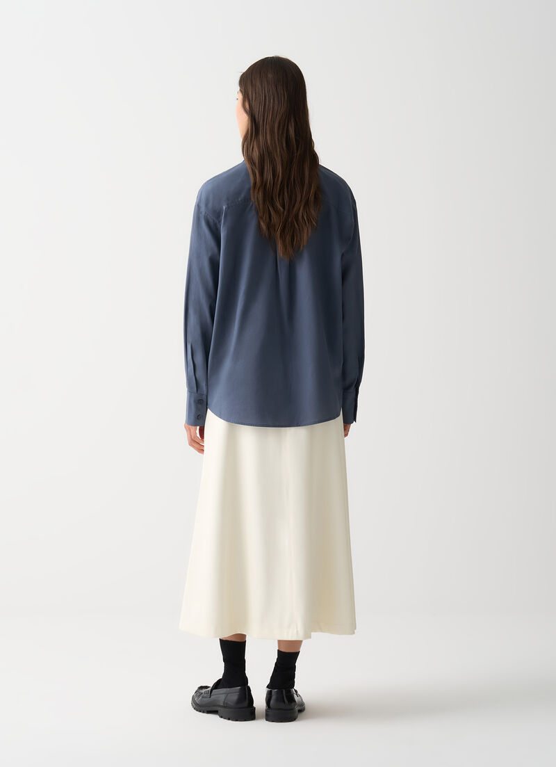 Cotton flannel shirt