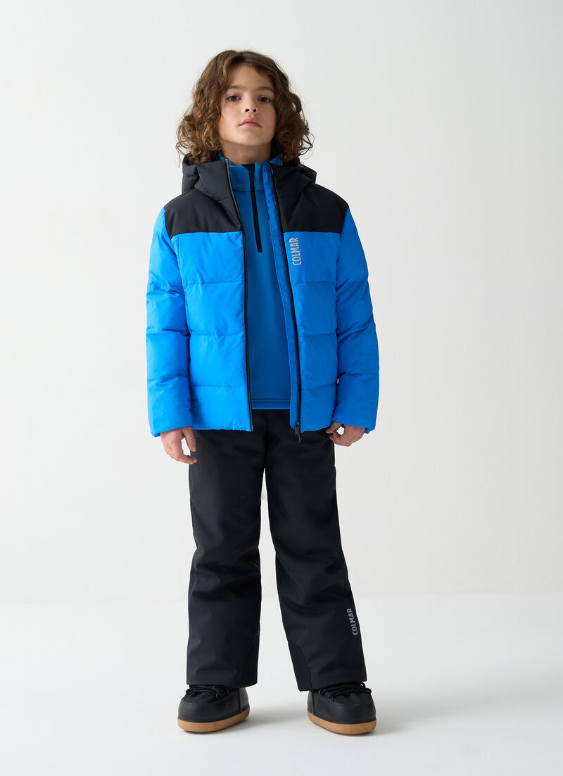 Puffy boy's ski jacket