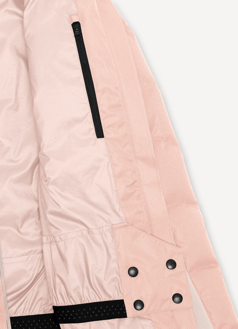 Extra-warm down ski jacket