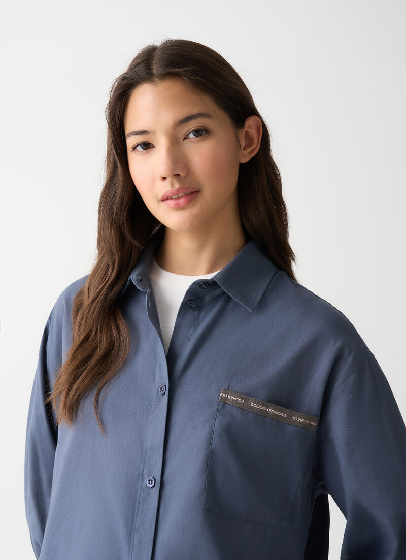 Cotton flannel shirt