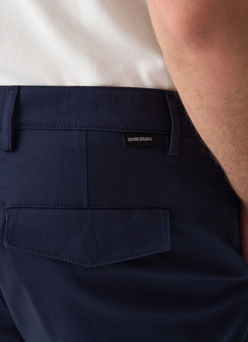 Cotton chino trousers