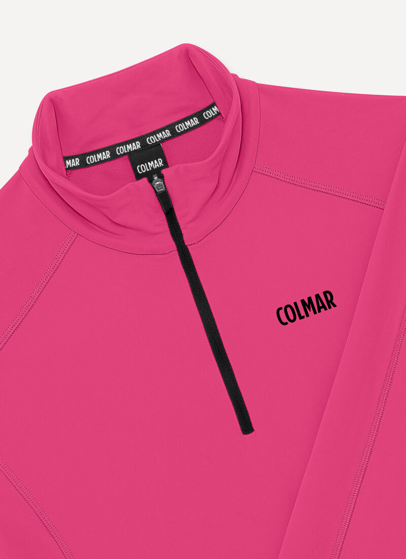 Thermal stretch ski sweater