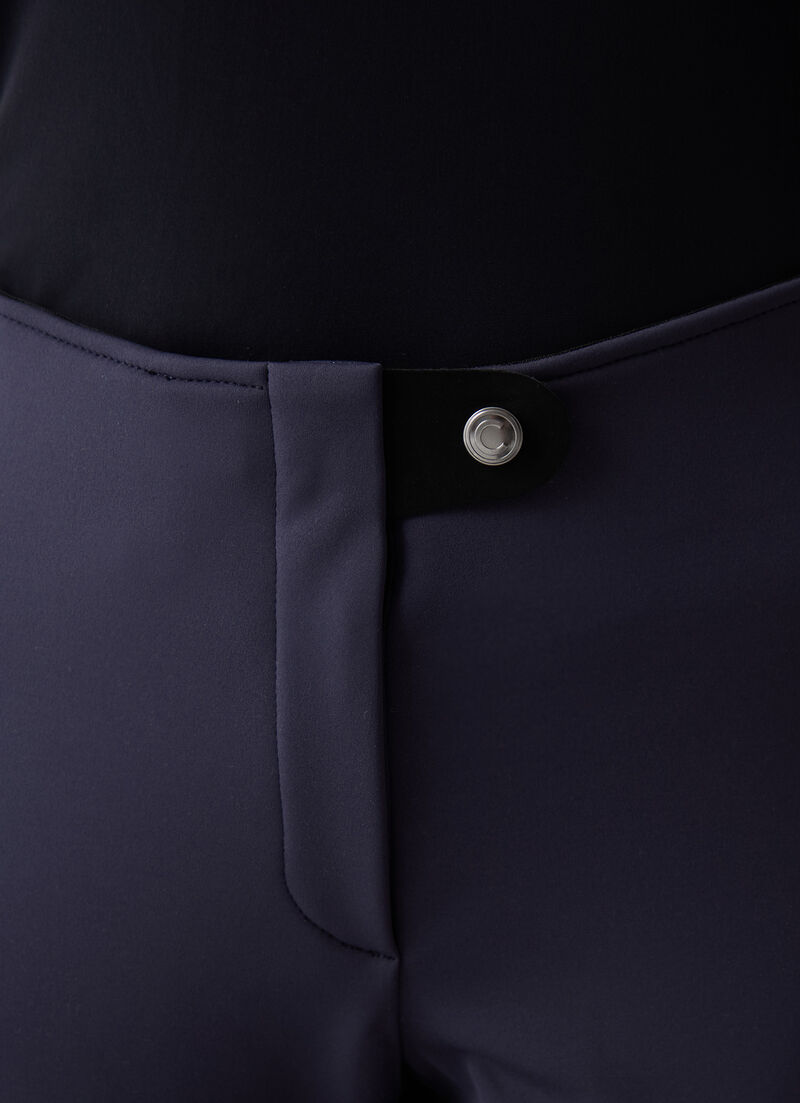 Slim-fit softshell ski leggings