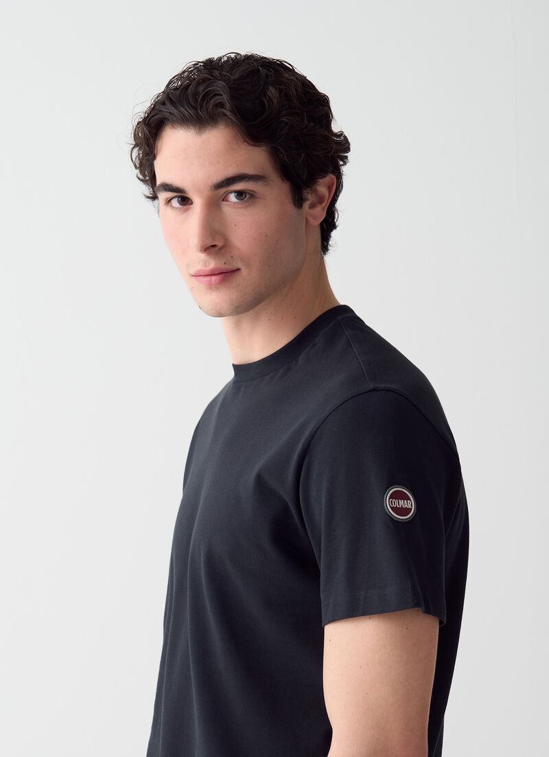 100% cotton piqué T-shirt