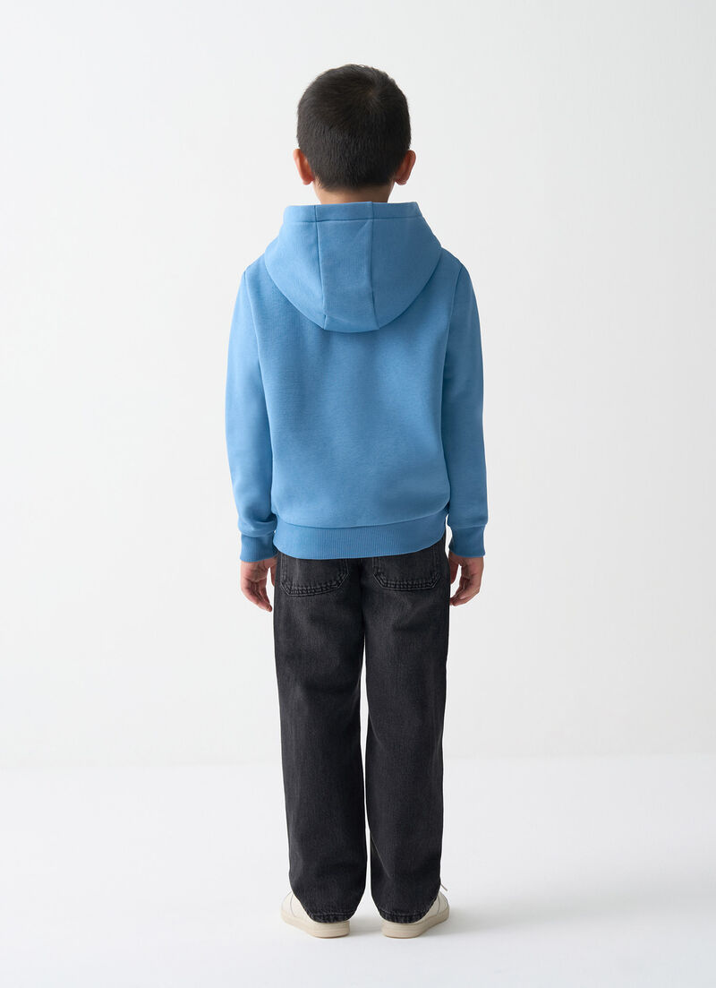 Hooded sweatshirt with logo