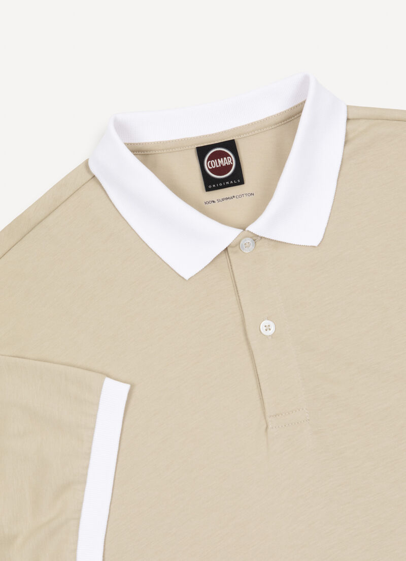 100% Supima® cotton polo-shirt