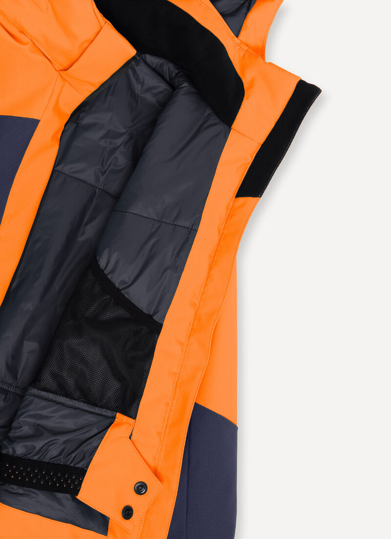 Boys’ colourblock ski jacket