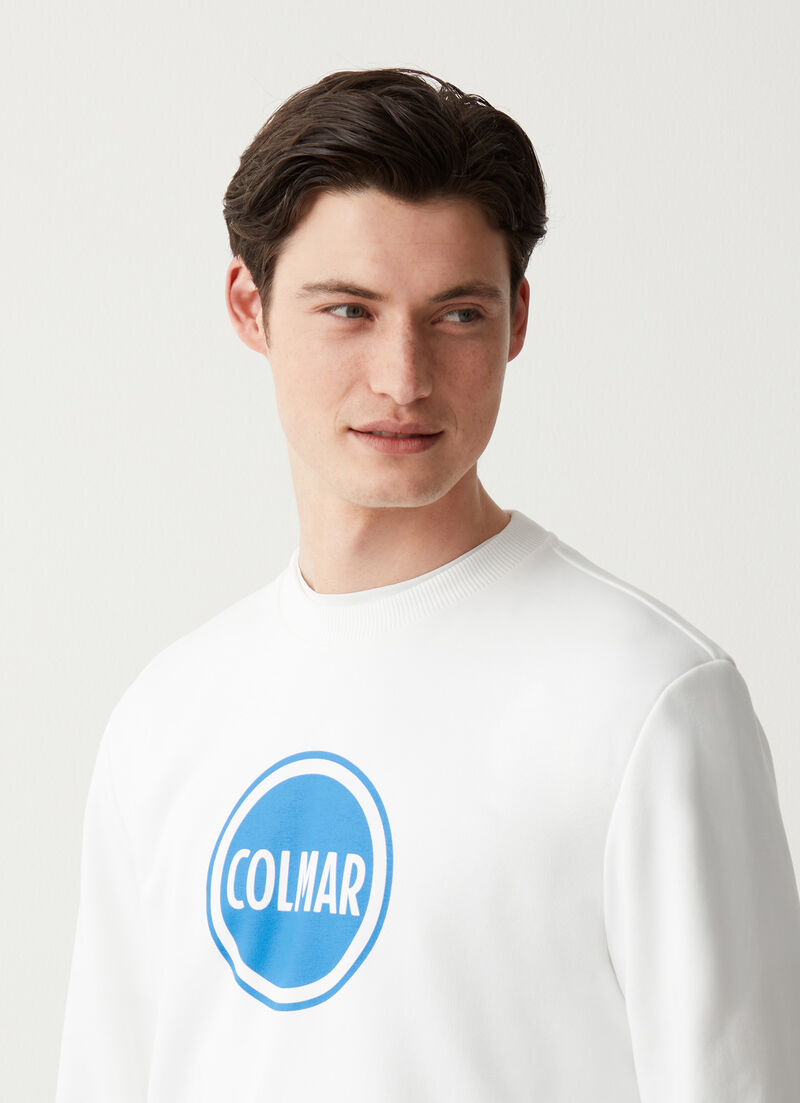 Colmar logo crew neck sweatshirt