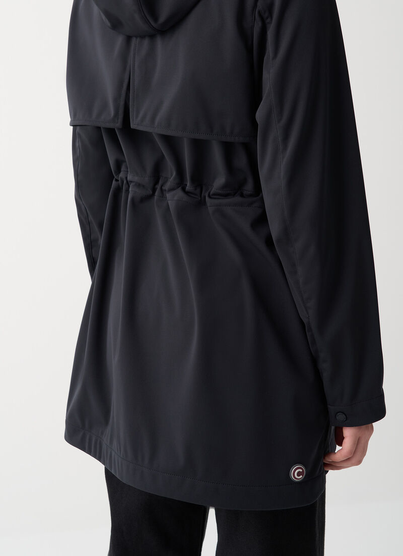 Long softshell jacket