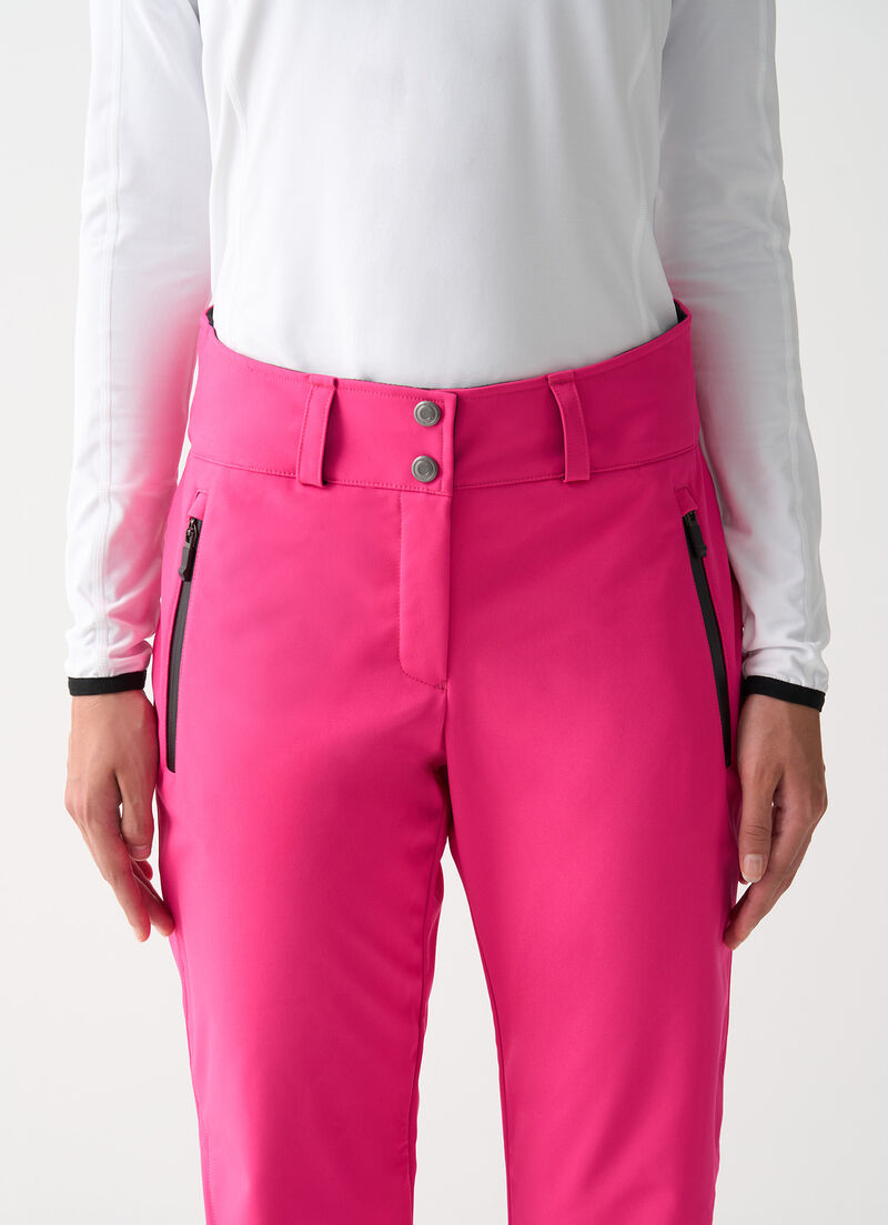 Dressy softshell ski trousers