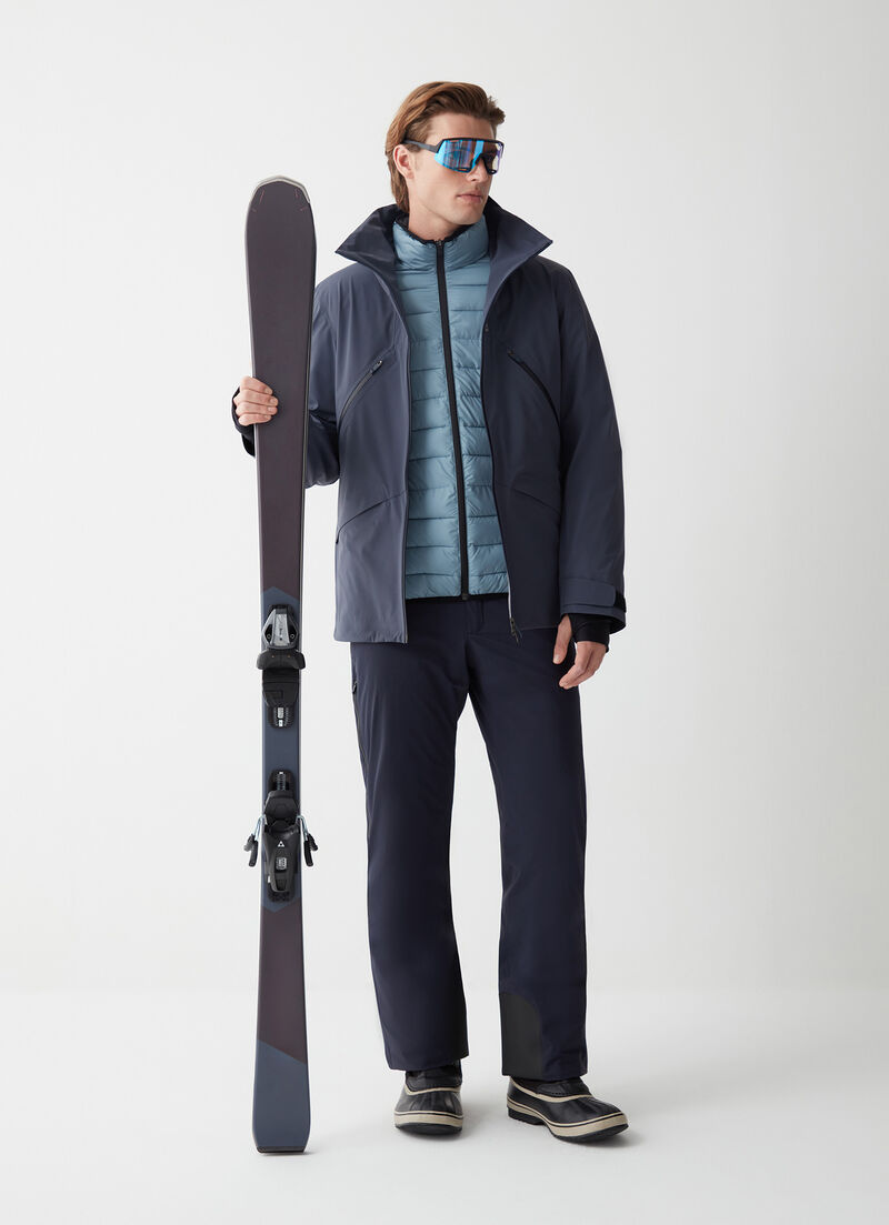 3-layer ski jacket with removable lining