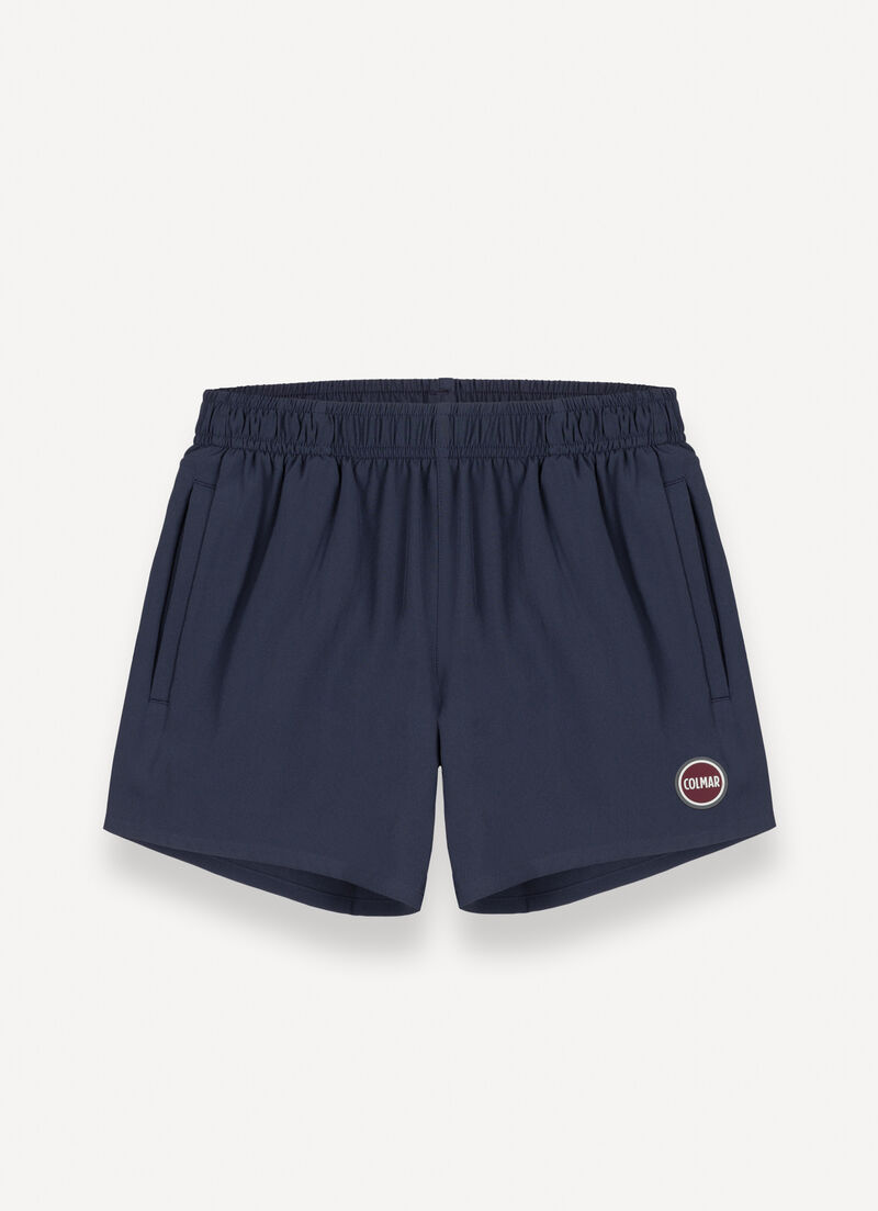 Solid-colour swimsuit