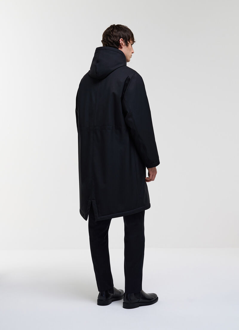 Padded parka with hood