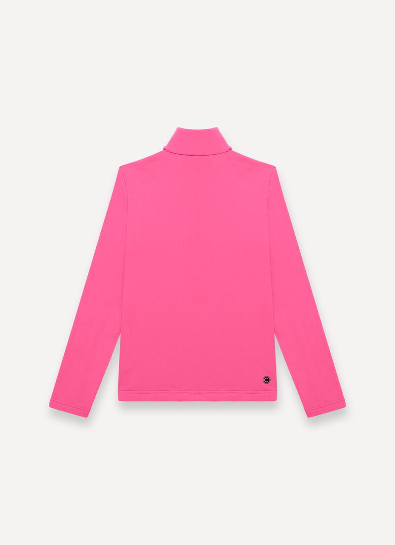 Half-zip stretch ski fleece