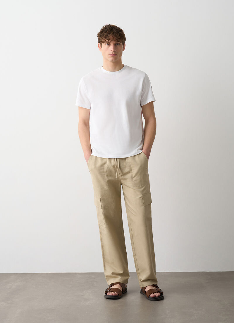 100% cotton piqué T-shirt