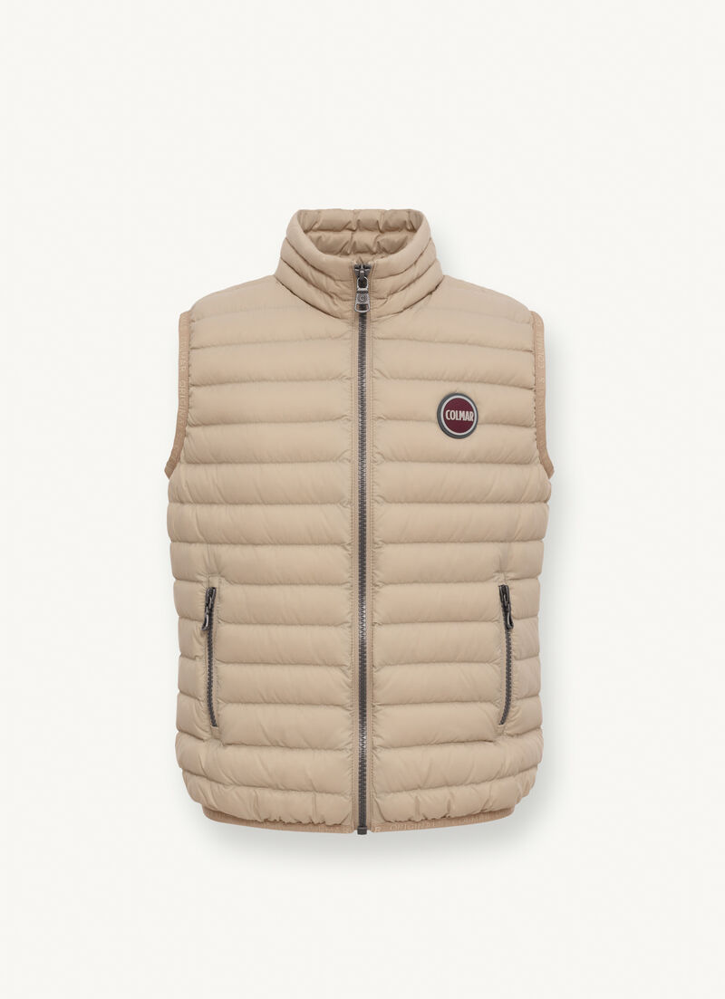Quilted down gilet