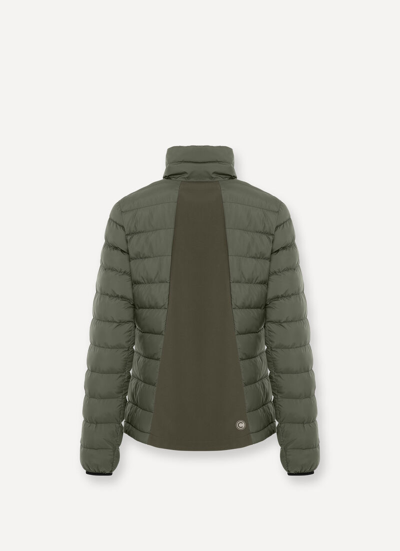 Padded water-repellent outdoor jacket