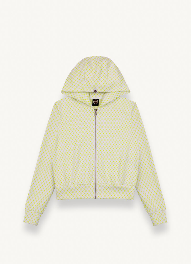 Interlock hooded sweatshirt