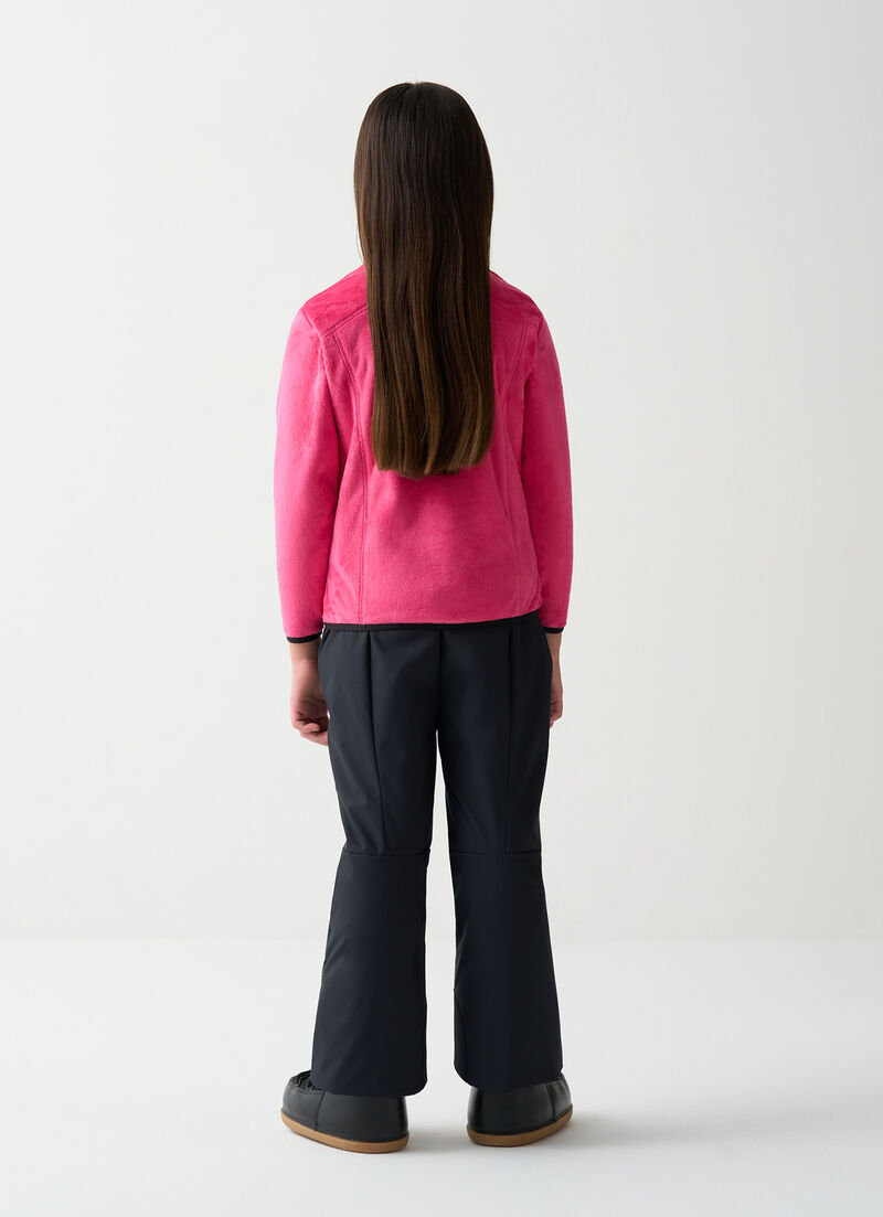 Girl's plush ski fleece