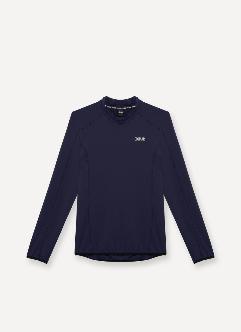 Thermal stretch ski turtleneck