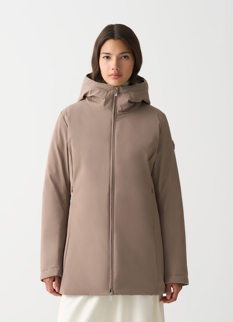 Waterproof down jacket