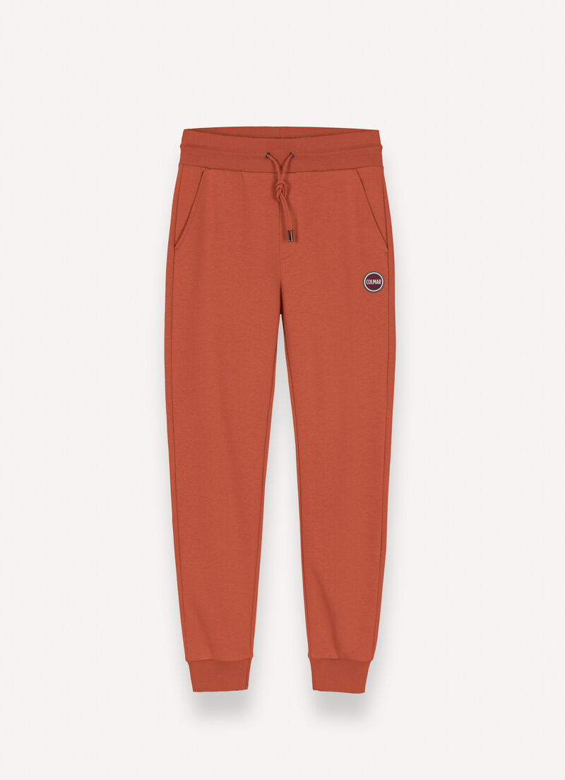 Cotton tracksuit bottoms