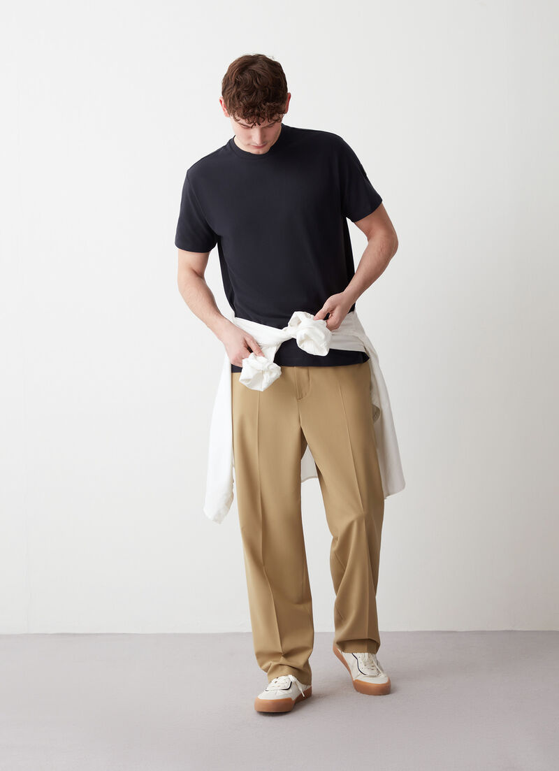 100% cotton piqué T-shirt