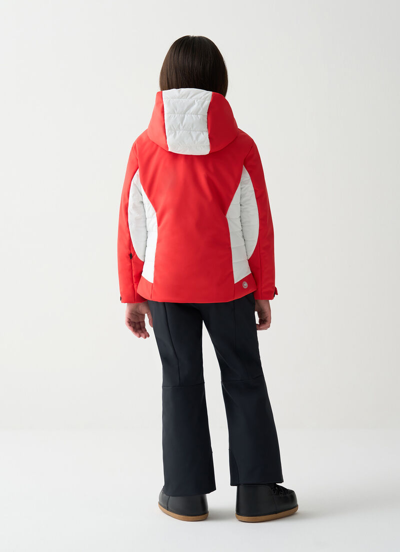 Charming girl's ski jacket