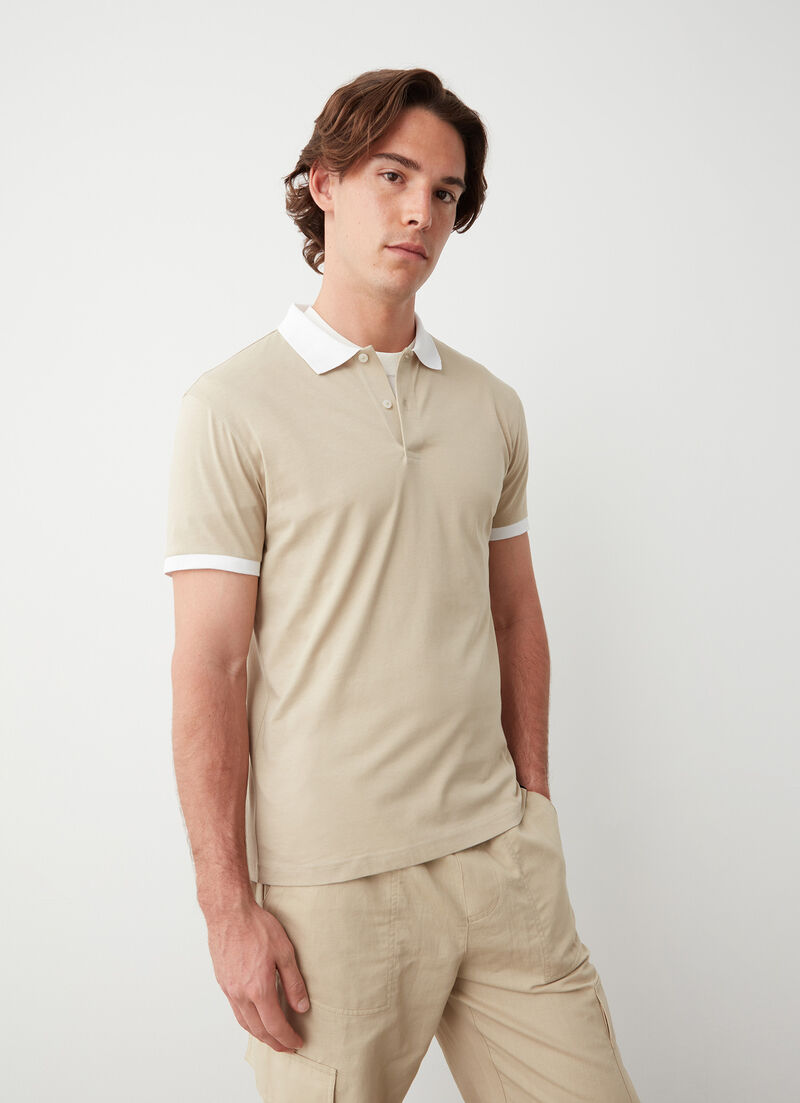100% Supima® cotton polo-shirt