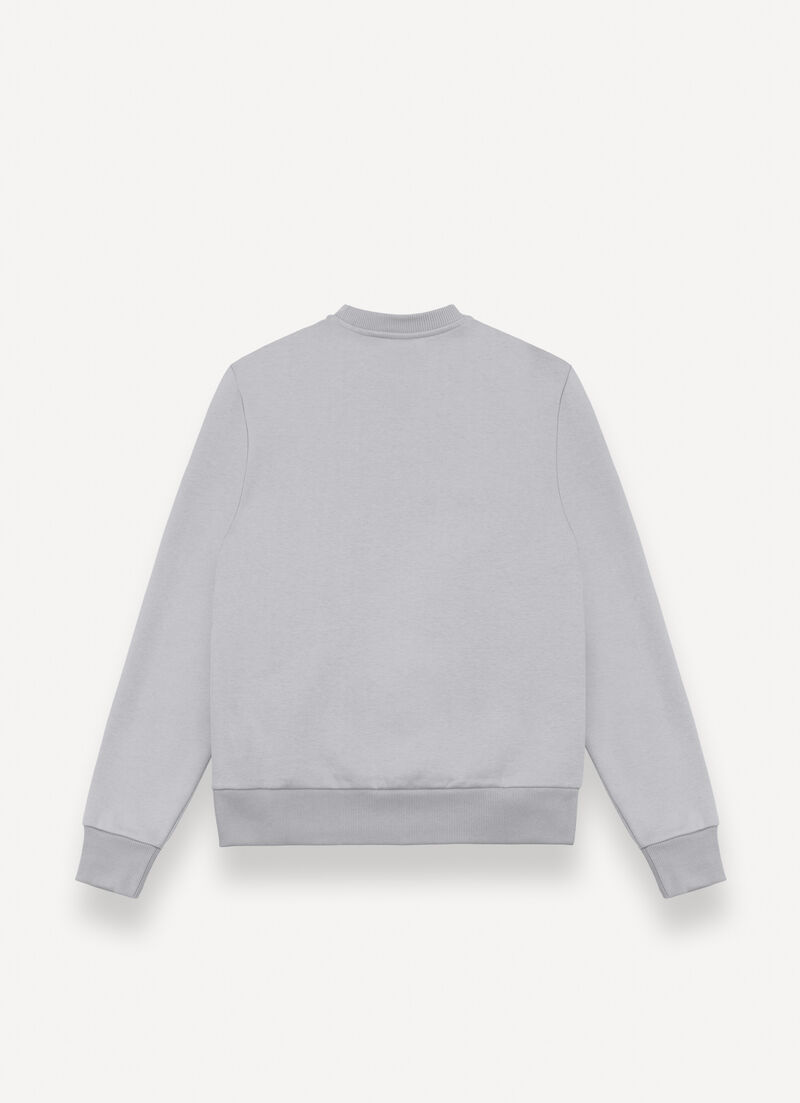 Cotton crew-neck sweatshirt