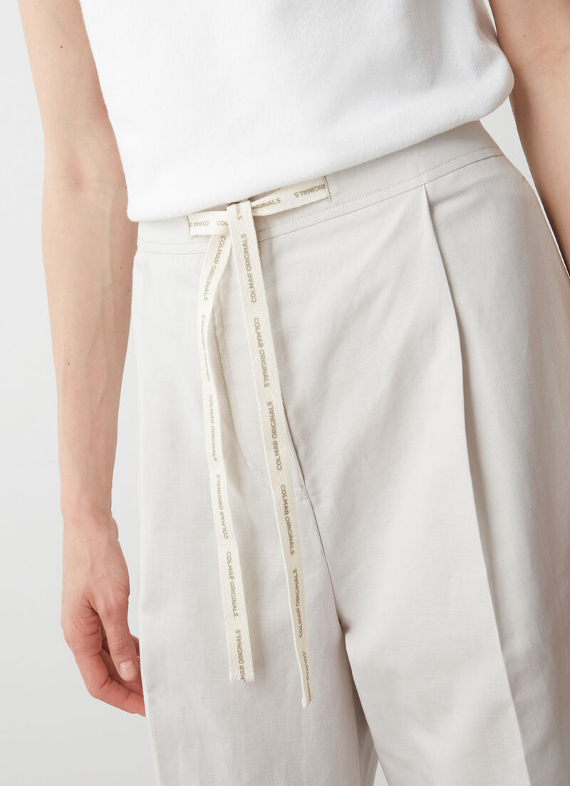 Linen trousers