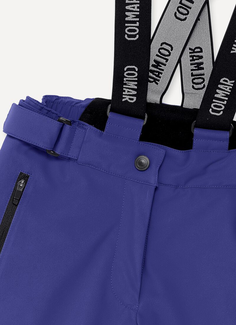 Girls’ ski bib and brace