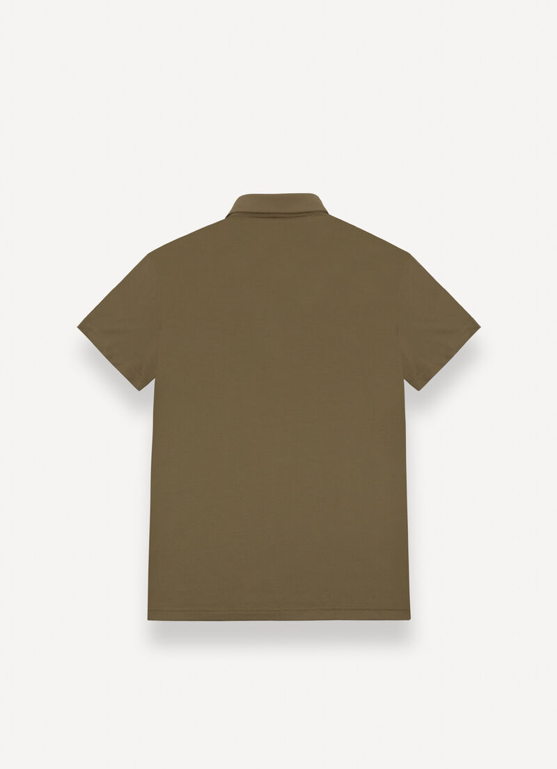 Stretch polo-shirt