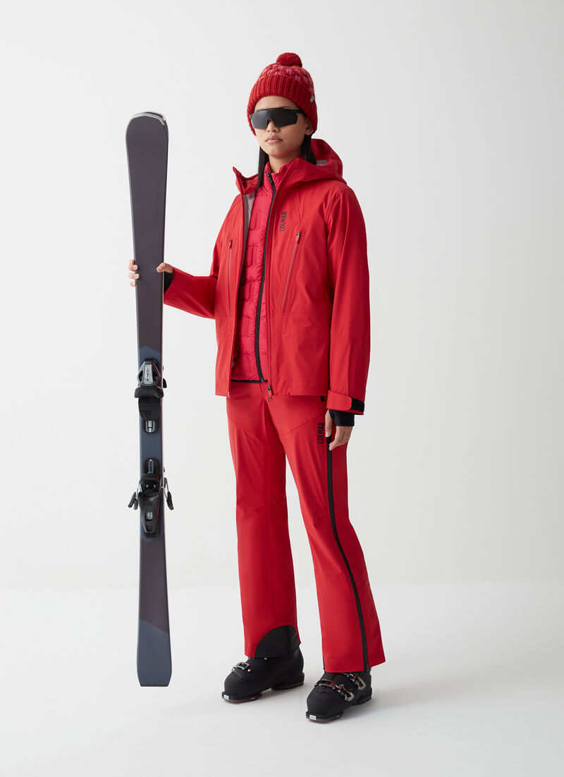 3-layer unpadded waterproof ski jacket