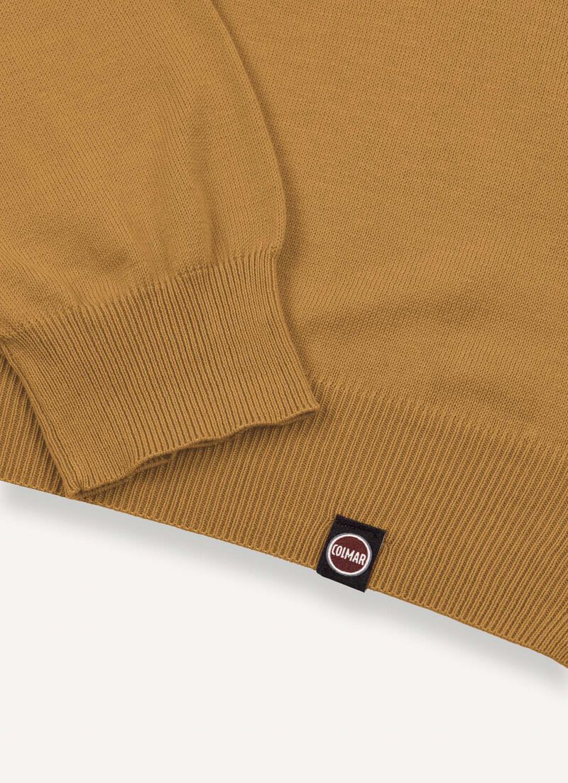 Faded crew-neck pullover