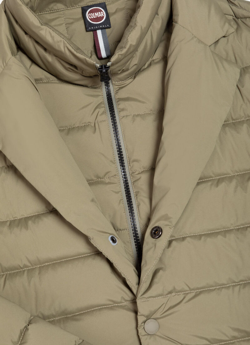 Super-matte padded stretch blazer