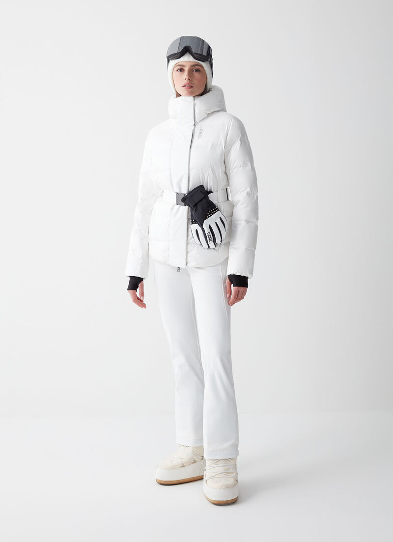 Extra-warm puffy ski parka