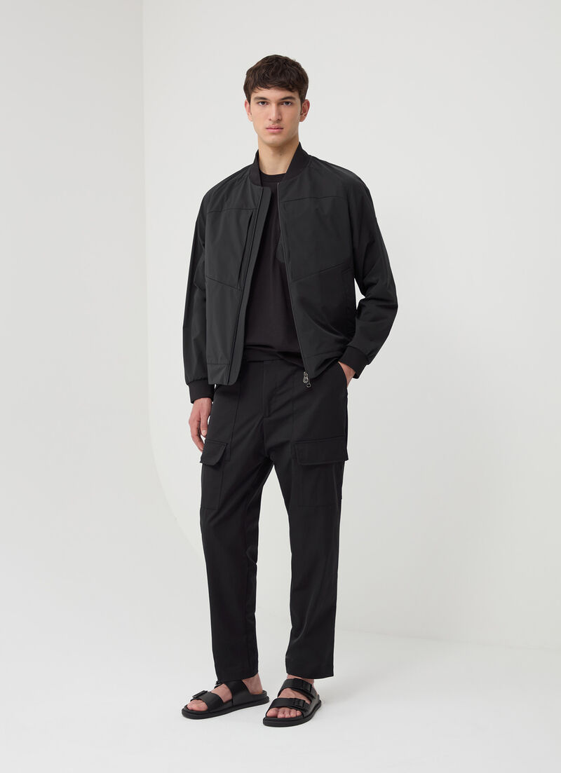 Easy care cargo trousers