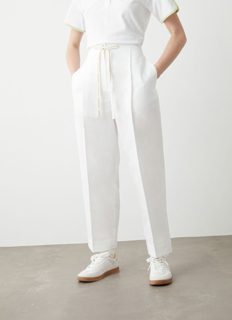 Linen trousers