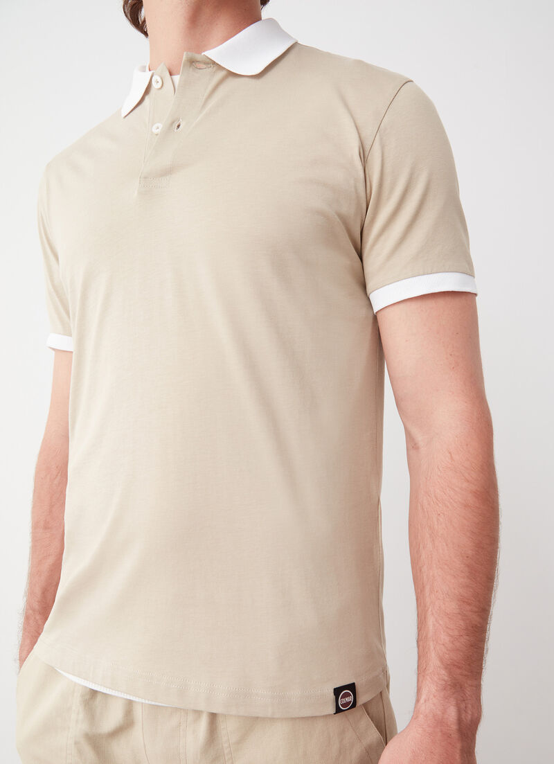 100% Supima® cotton polo-shirt