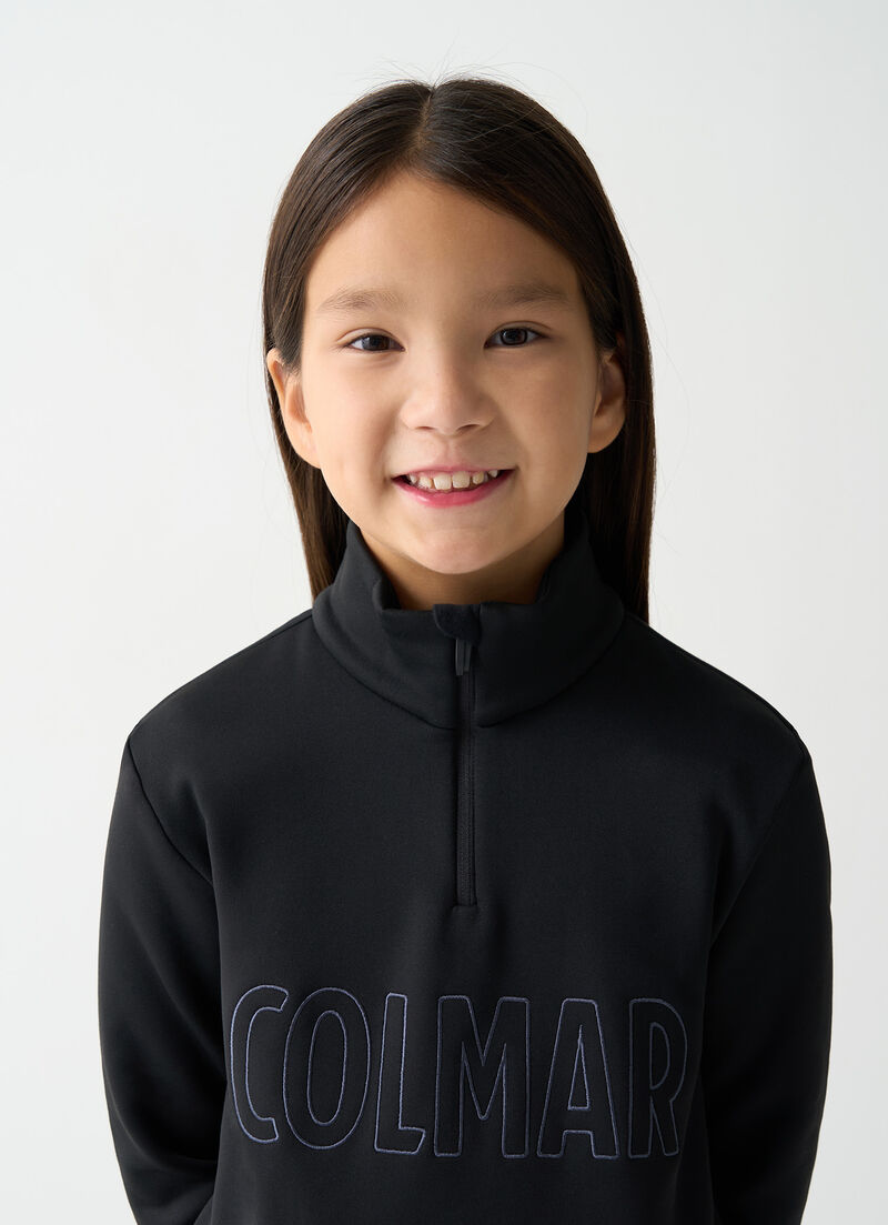 Unisex branded ski fleece